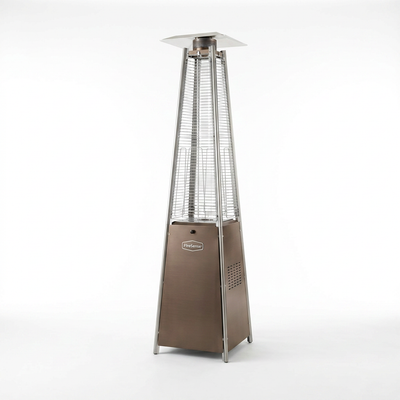 Liquid Propane Patio Heater Built for Year-Round Warmth, 40000 BTU Output, Steel Construction, Electronic Ignition